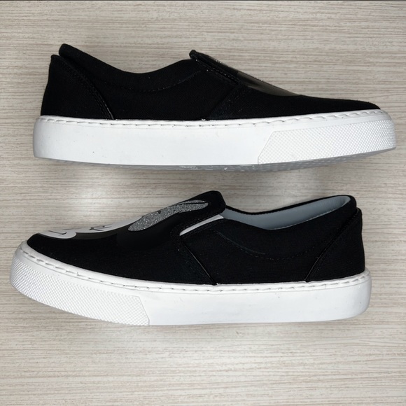 Chiara Ferragni x Disney Minnie Mouse Slip On Sneakers NWOT - Picture 5 of 7